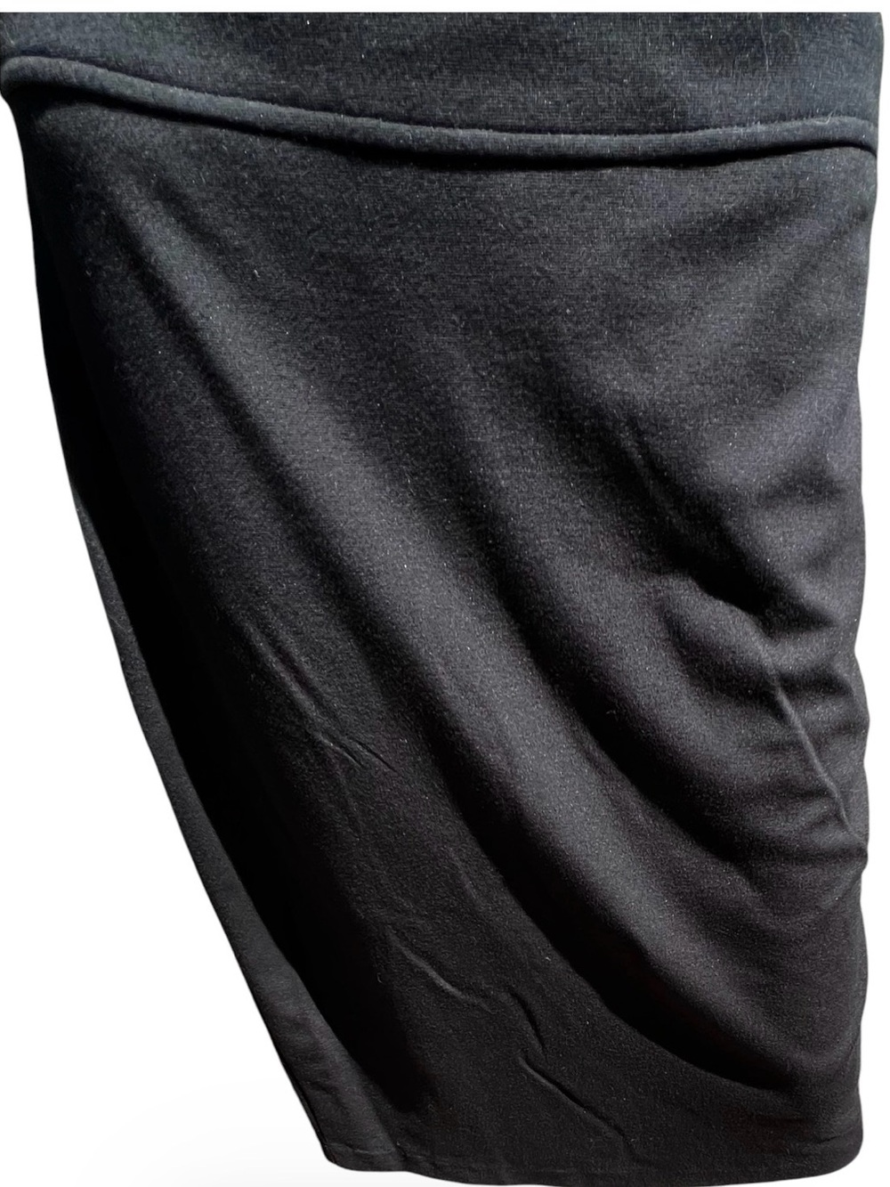 Colleen Lopez Black Midi Pencil Skirt. Size 14.